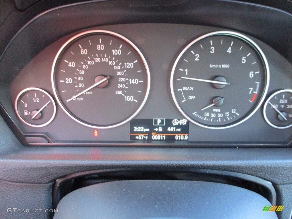 2018 BMW 3 Series 320i xDrive Sedan Gauges Photo #123798276