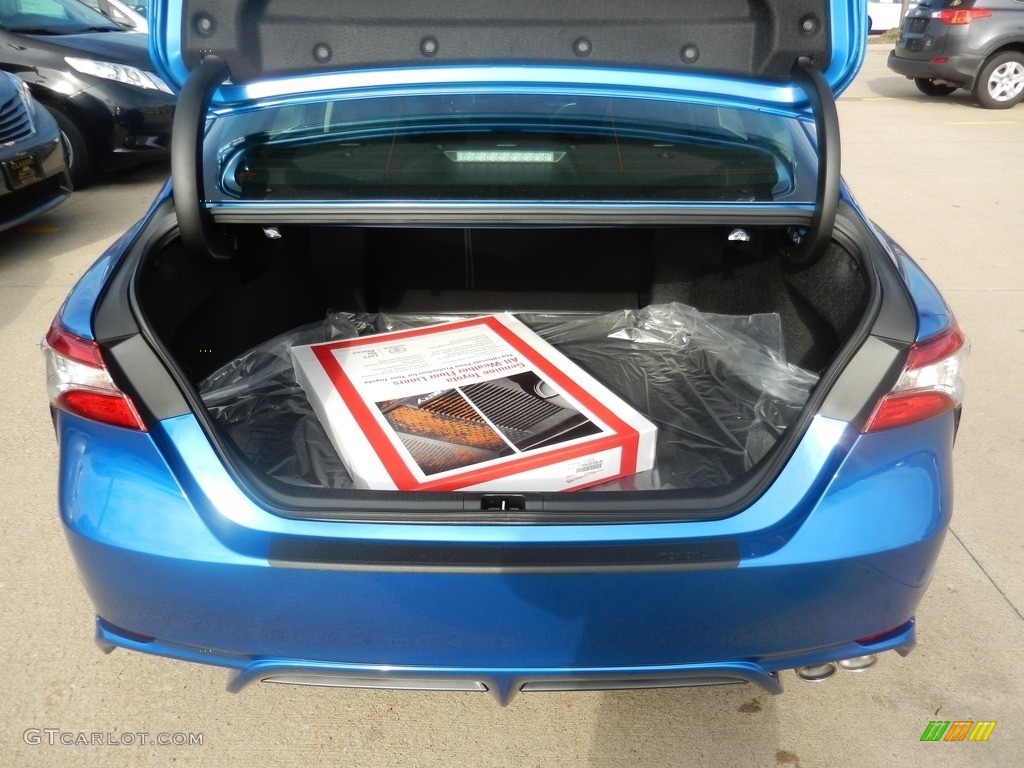 2018 Camry SE - Blue Streak Metallic / Black photo #6