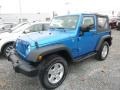 Hydro Blue Pearl - Wrangler Sport Photo No. 5