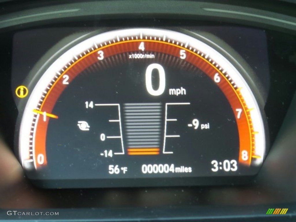 2018 Honda Civic Si Sedan Gauges Photo #123799383