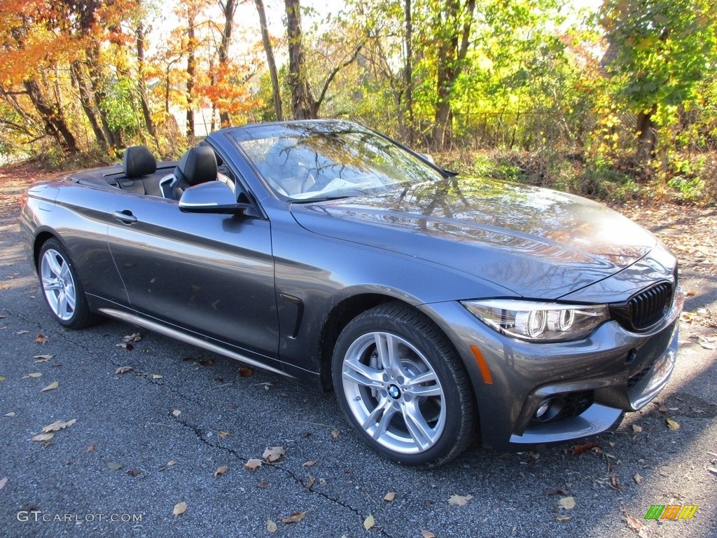 Mineral Grey Metallic 2018 BMW 4 Series 440i xDrive Convertible Exterior Photo #123800628