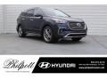 Storm Blue 2018 Hyundai Santa Fe Limited Ultimate