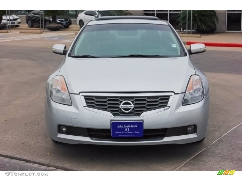 2008 Altima 3.5 SE Coupe - Radiant Silver Metallic / Charcoal photo #2