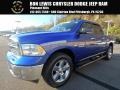 Blue Streak Pearl - 1500 Big Horn Crew Cab 4x4 Photo No. 1