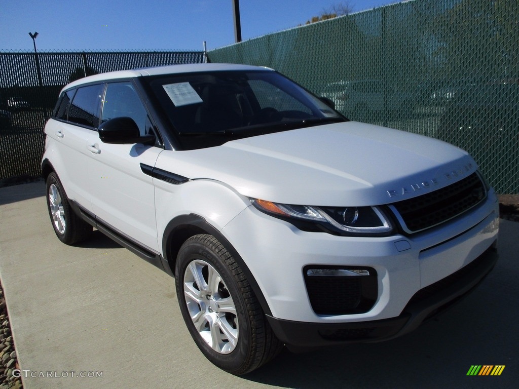 2017 Range Rover Evoque SE Premium - Yulong White Metallic / Ebony/Ebony photo #6