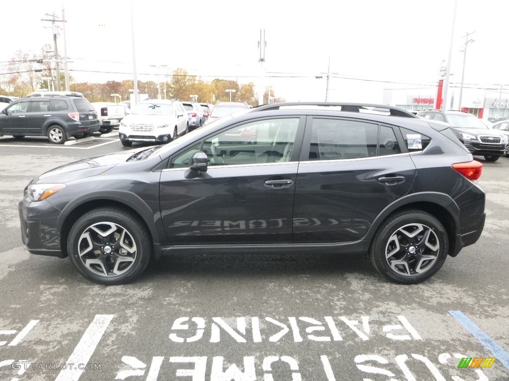 2018 Crosstrek 2.0i Limited - Dark Gray Metallic / Gray photo #7