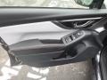 Gray 2018 Subaru Crosstrek 2.0i Limited Door Panel