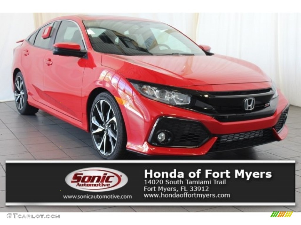 2018 Rallye Red Honda Civic Si Sedan 123789237 Photo 23 Gtcarlot