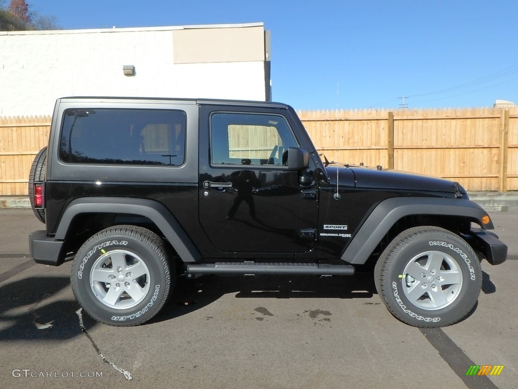 2018 Wrangler Sport 4x4 - Black / Black photo #6