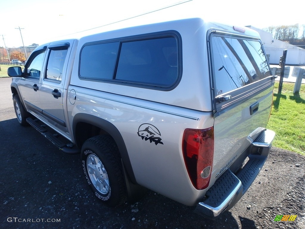 2008 Colorado LT Crew Cab 4x4 - Silver Birch Metallic / Ebony photo #2