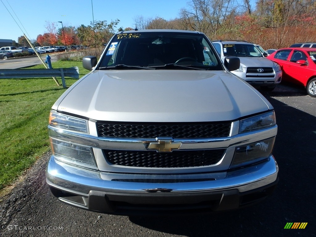 2008 Colorado LT Crew Cab 4x4 - Silver Birch Metallic / Ebony photo #6