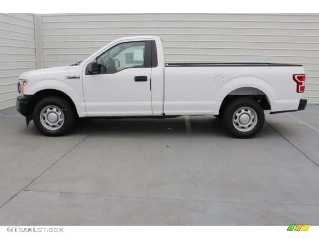 Oxford White 2018 Ford F150 XL Regular Cab Exterior Photo #123806670