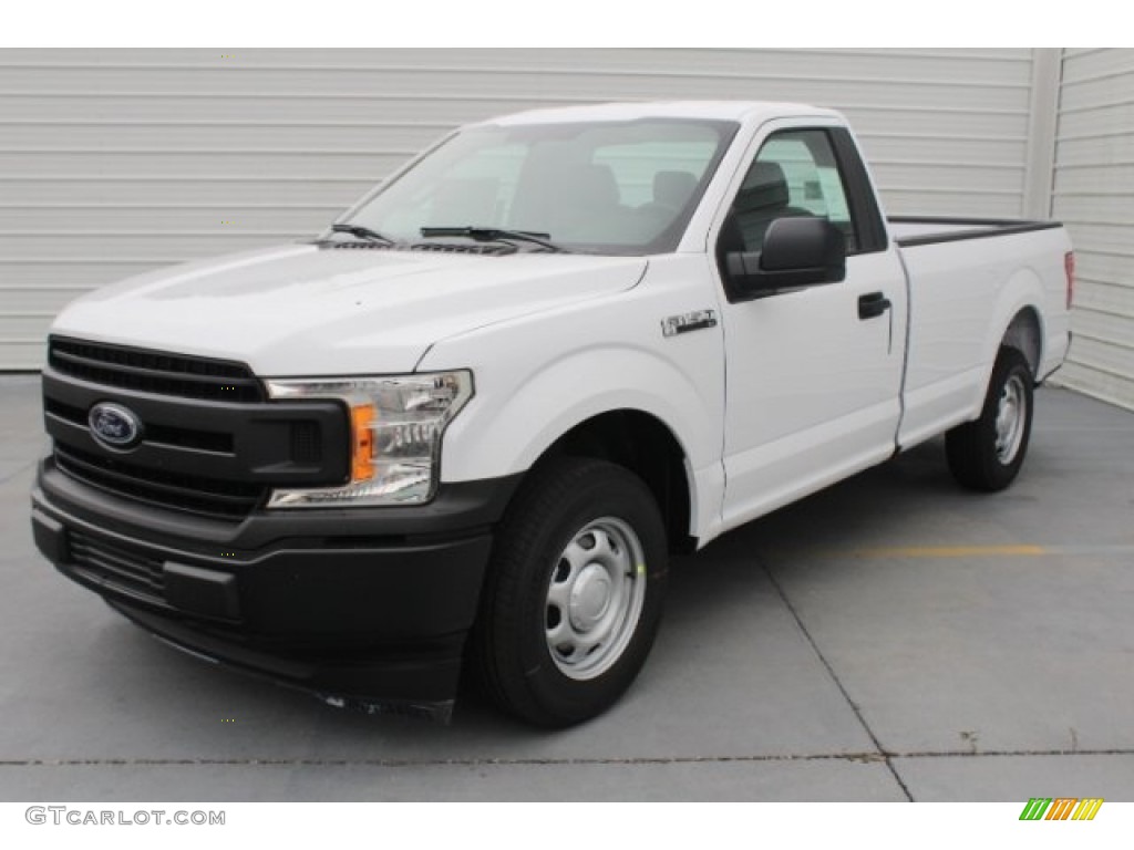 Oxford White 2018 Ford F150 XL Regular Cab Exterior Photo #123806916