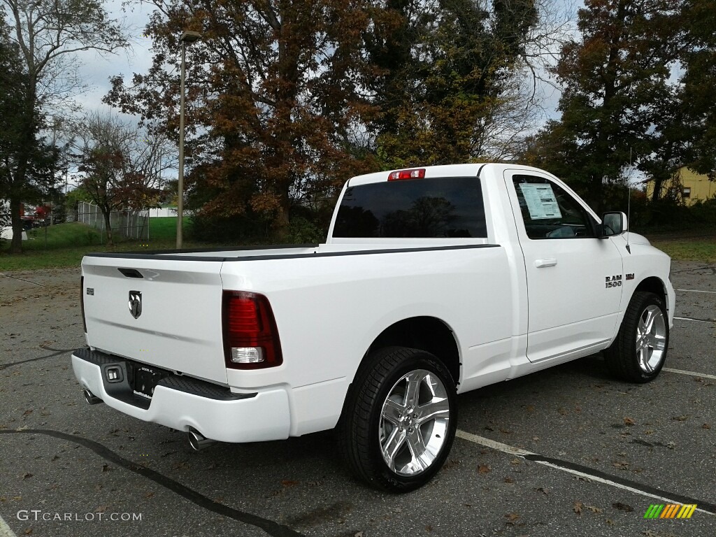 2018 1500 Sport Regular Cab - Bright White / Black photo #6