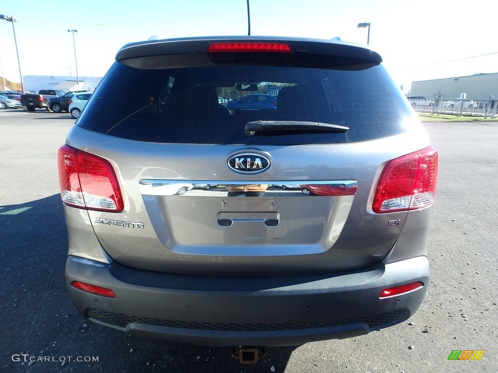 2011 Sorento EX AWD - Titanium Silver / Black photo #3