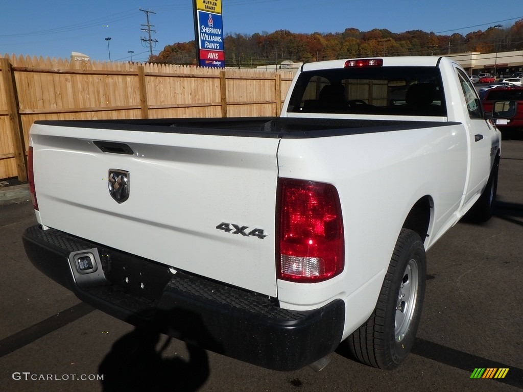 2018 1500 Tradesman Regular Cab 4x4 - Bright White / Black/Diesel Gray photo #5
