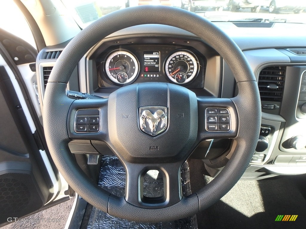 2018 1500 Tradesman Regular Cab 4x4 - Bright White / Black/Diesel Gray photo #17