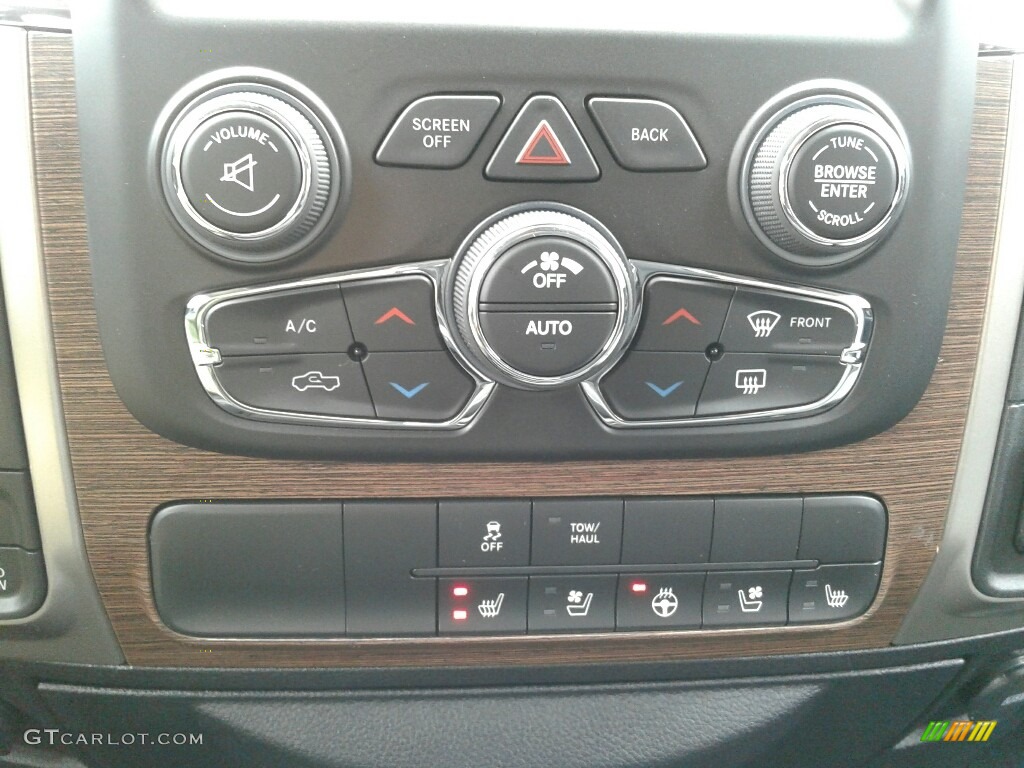2018 Ram 1500 Laramie Quad Cab 4x4 Controls Photo #123808620