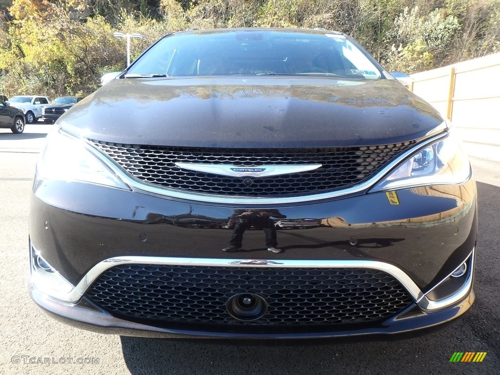 2018 Pacifica Limited - Dark Cordovan Pearl / Black/Deep Mocha photo #8