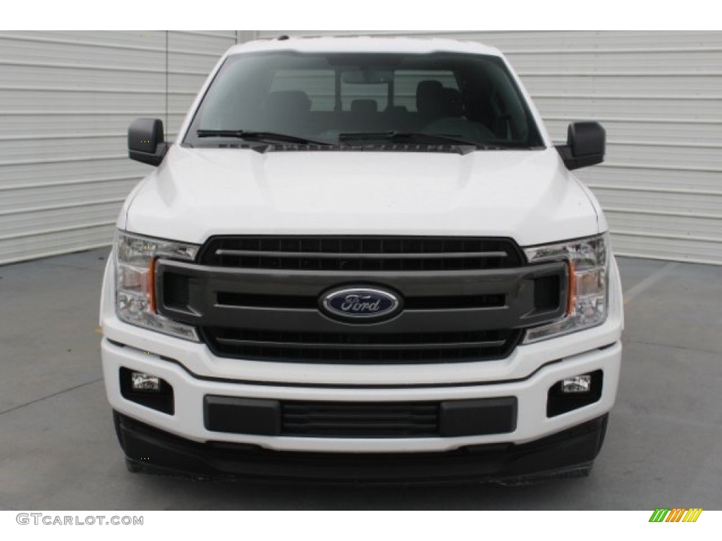 2018 F150 XLT SuperCrew - Oxford White / Black photo #2