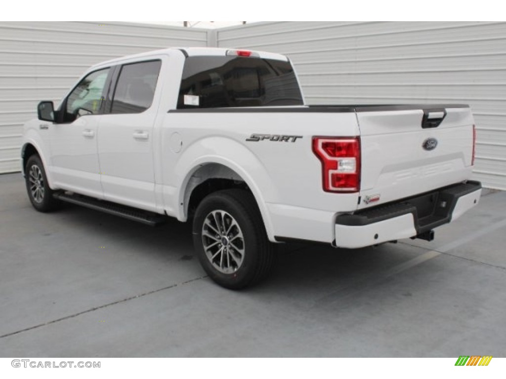 2018 F150 XLT SuperCrew - Oxford White / Black photo #6