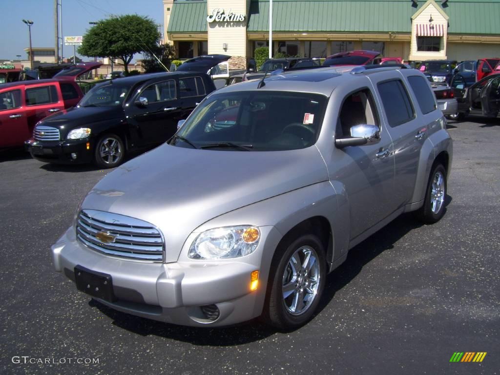 2008 HHR LT - Silverstone Metallic / Ebony Black photo #1