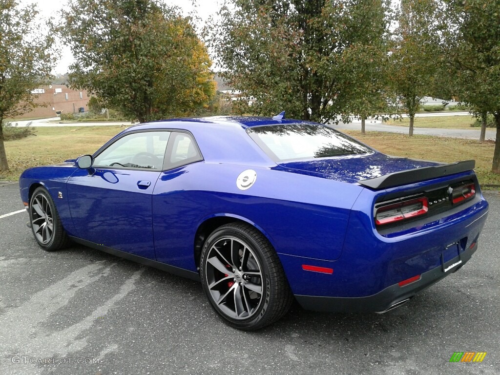 2018 Challenger R/T Scat Pack - IndiGo Blue / Black photo #8