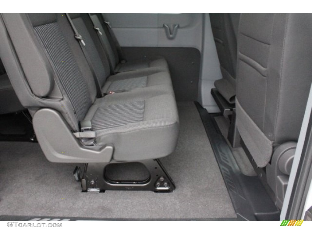 Charcoal Black Interior 2018 Ford Transit Passenger Wagon XL 350 MR Long Photo #123809994