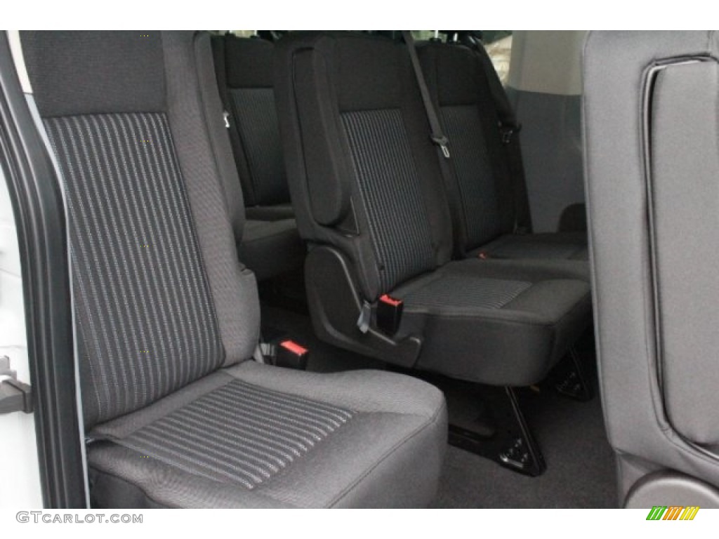 Charcoal Black Interior 2018 Ford Transit Passenger Wagon XL 350 MR Long Photo #123810027
