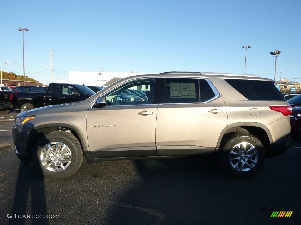 2018 Traverse LT AWD - Pepperdust Metallic / Jet Black photo #2