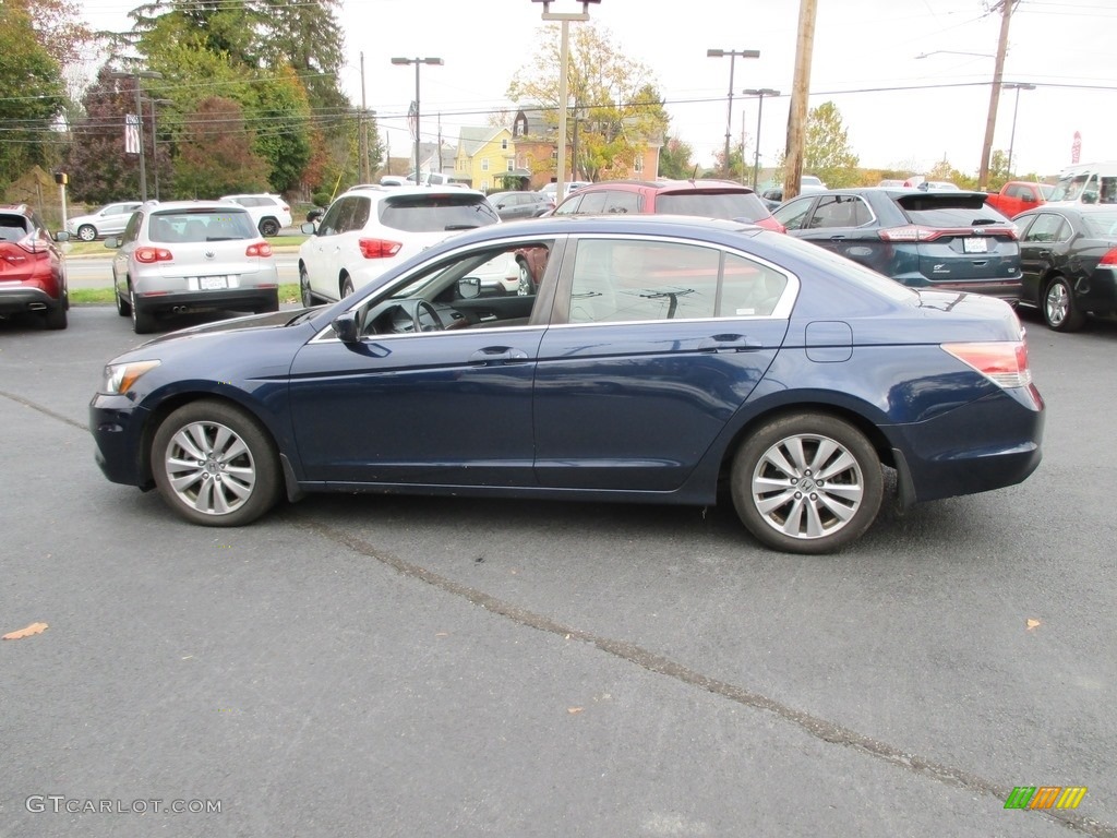 2012 Accord EX-L Sedan - Celestial Blue Metallic / Gray photo #9