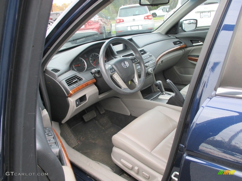 2012 Accord EX-L Sedan - Celestial Blue Metallic / Gray photo #12