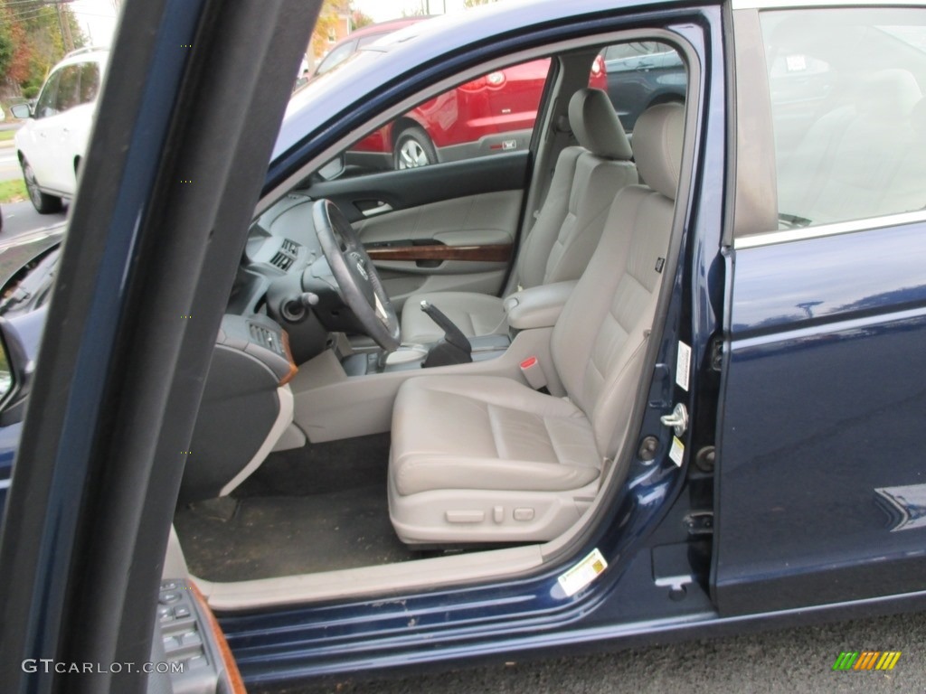2012 Accord EX-L Sedan - Celestial Blue Metallic / Gray photo #13