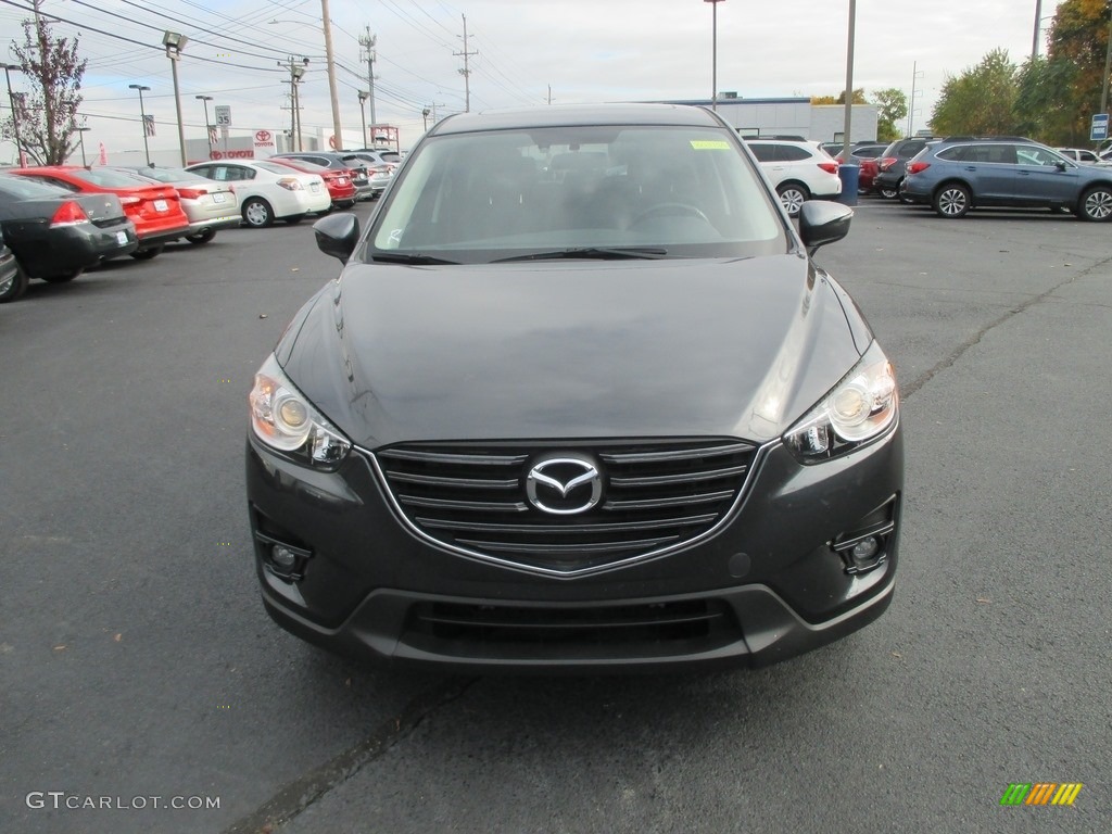 2016 CX-5 Grand Touring AWD - Meteor Gray Mica / Black photo #3