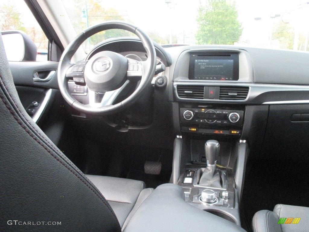 2016 CX-5 Grand Touring AWD - Meteor Gray Mica / Black photo #10