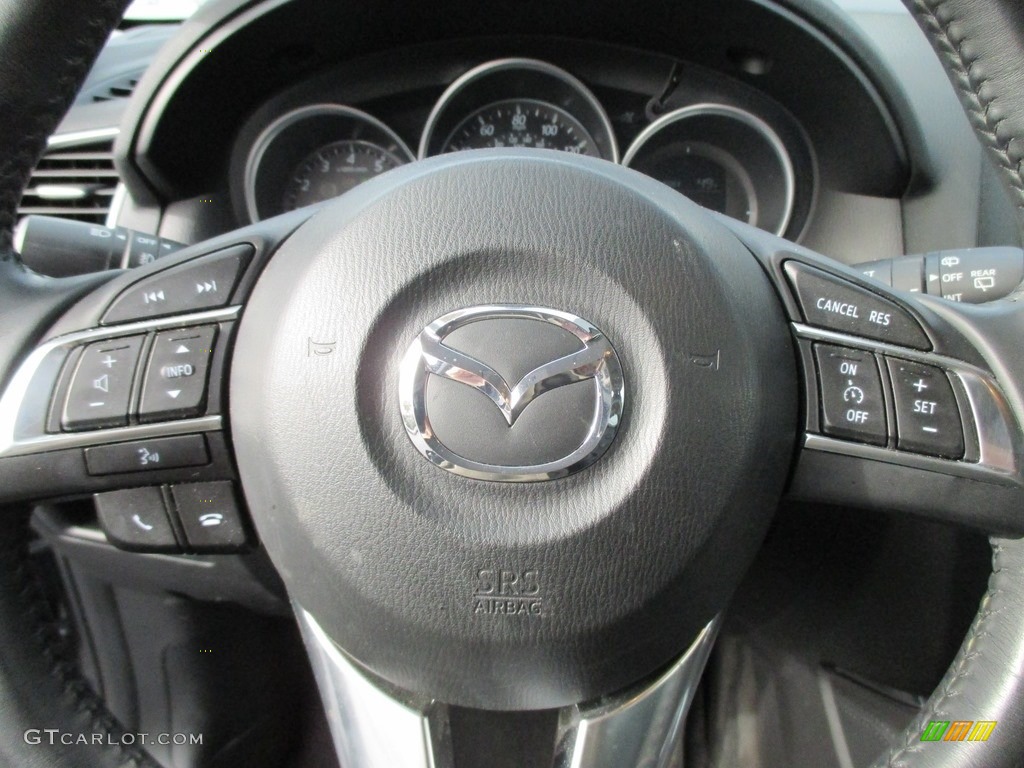 2016 CX-5 Grand Touring AWD - Meteor Gray Mica / Black photo #11