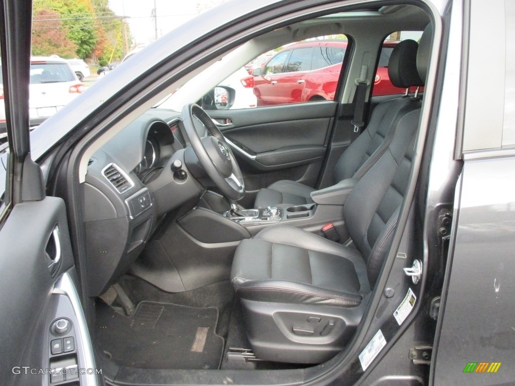 2016 CX-5 Grand Touring AWD - Meteor Gray Mica / Black photo #13