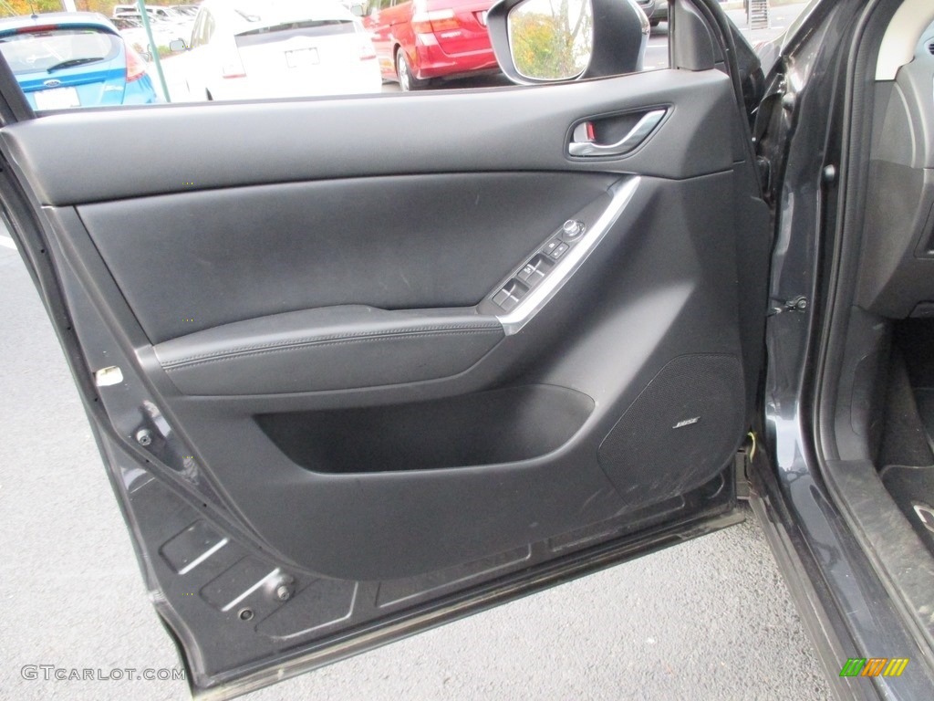 2016 CX-5 Grand Touring AWD - Meteor Gray Mica / Black photo #14