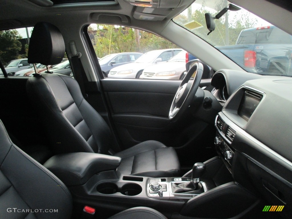 2016 CX-5 Grand Touring AWD - Meteor Gray Mica / Black photo #17