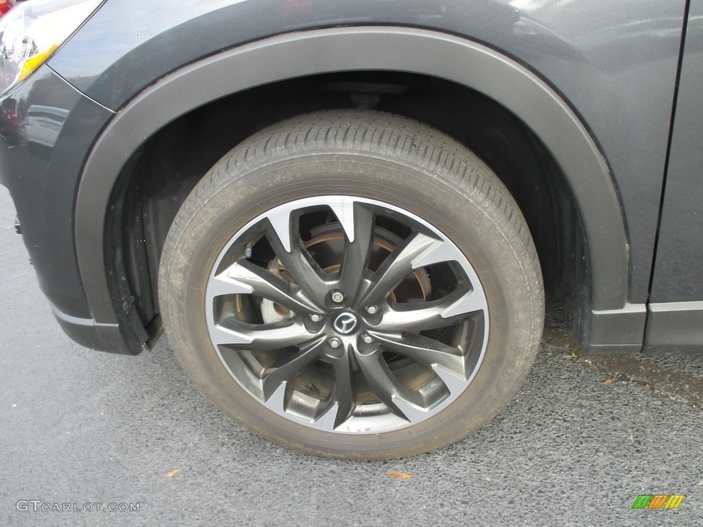 2016 CX-5 Grand Touring AWD - Meteor Gray Mica / Black photo #23