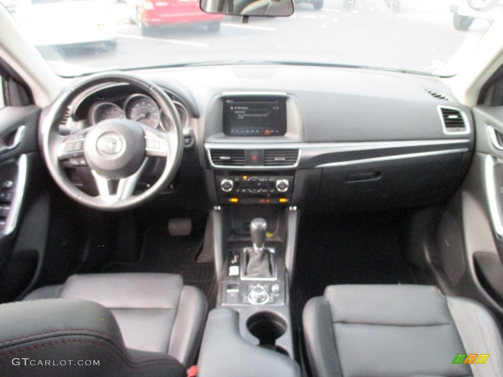 2016 CX-5 Grand Touring AWD - Meteor Gray Mica / Black photo #25