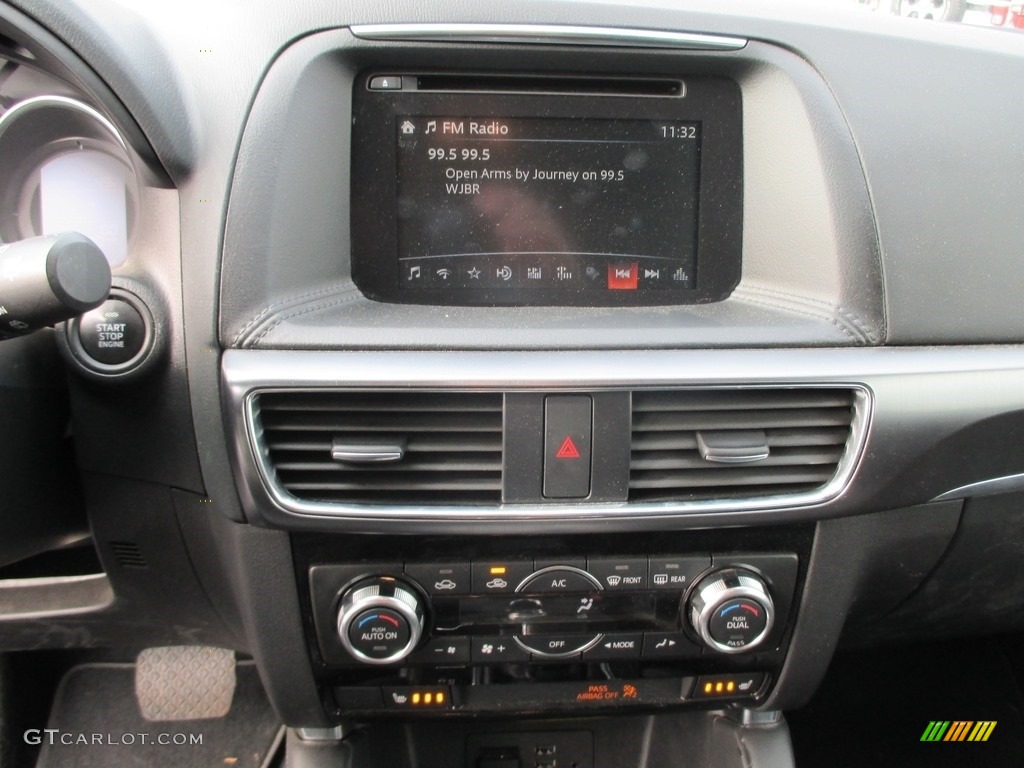 2016 CX-5 Grand Touring AWD - Meteor Gray Mica / Black photo #26