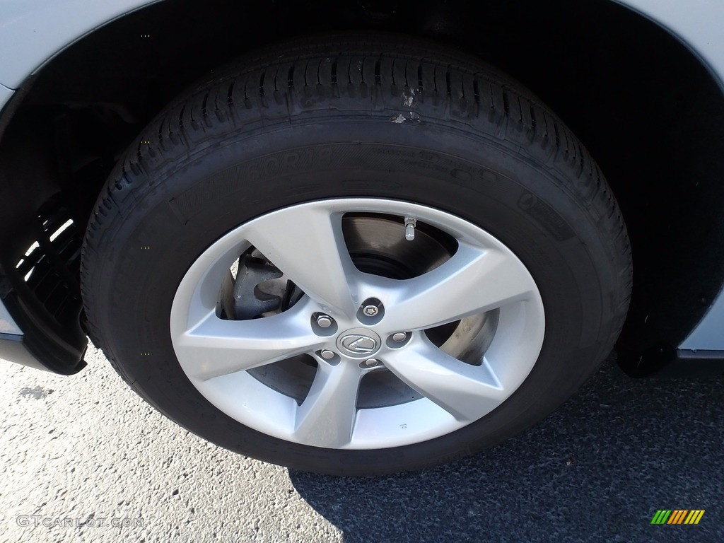 2012 RX 350 AWD - Cerulean Blue Metallic / Light Gray photo #5