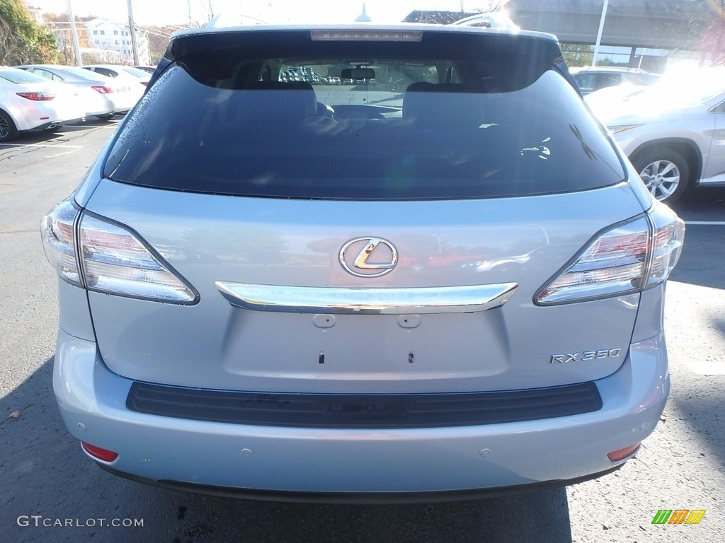 2012 RX 350 AWD - Cerulean Blue Metallic / Light Gray photo #6