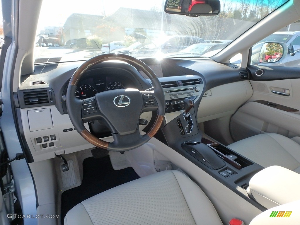 2012 RX 350 AWD - Cerulean Blue Metallic / Light Gray photo #10
