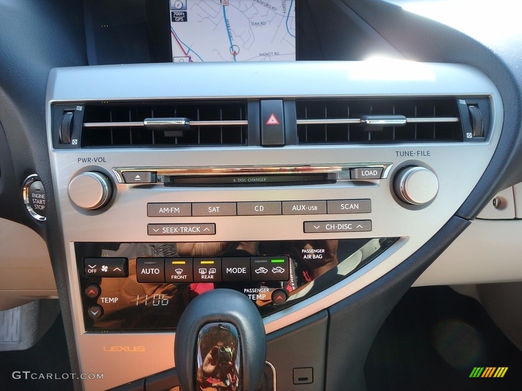 2012 RX 350 AWD - Cerulean Blue Metallic / Light Gray photo #20