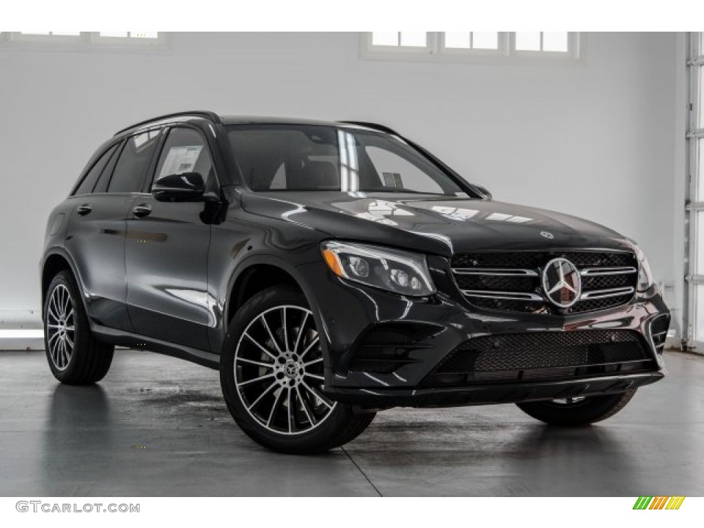Obsidian Black Metallic 2018 Mercedes-Benz GLC 300 Exterior Photo #123813291