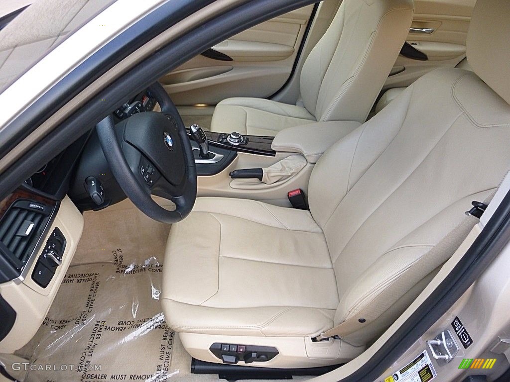 2013 3 Series 320i xDrive Sedan - Orion Silver Metallic / Venetian Beige photo #12
