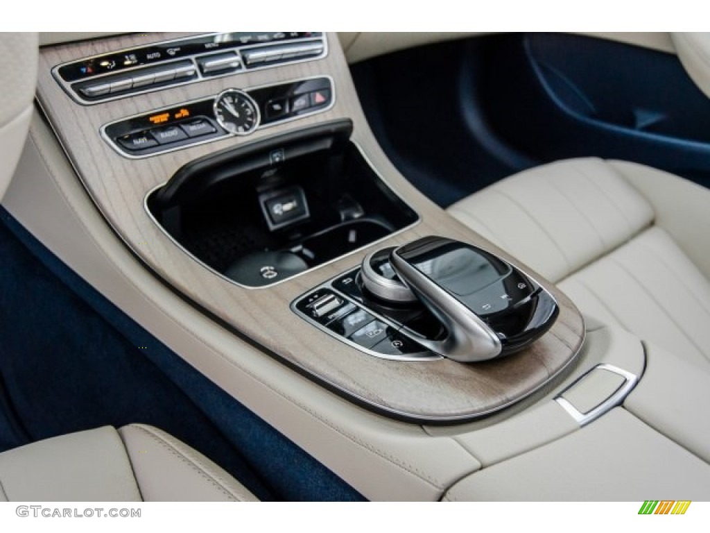 2018 E 400 Coupe - Lunar Blue Metallic / Macchiato Beige/Yacht Blue photo #8