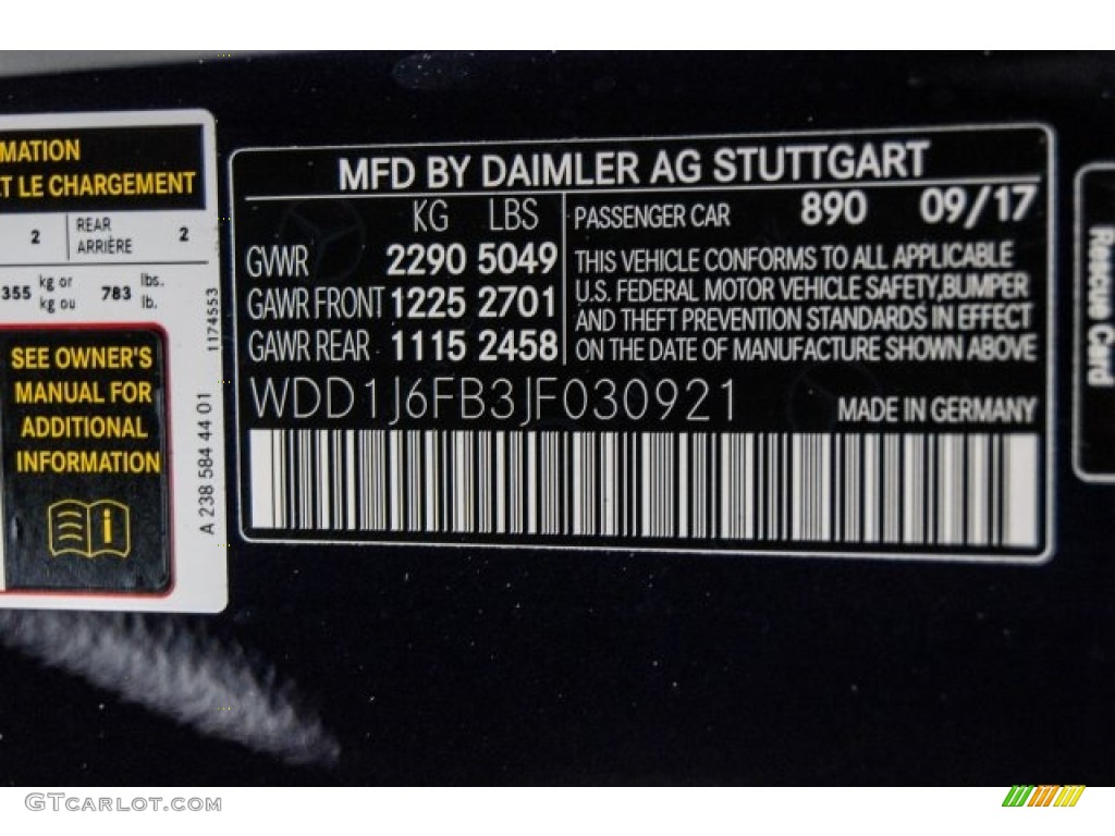 2018 E 400 Coupe - Lunar Blue Metallic / Macchiato Beige/Yacht Blue photo #10